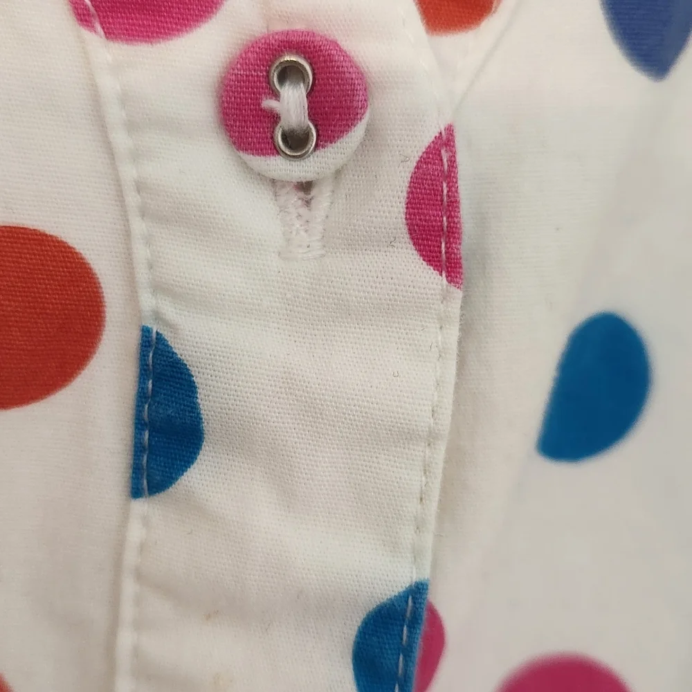 COLOR ME COURNTEY  Dipping Dot Minnie Midi Dress Size 6 - Picture 8 of 10